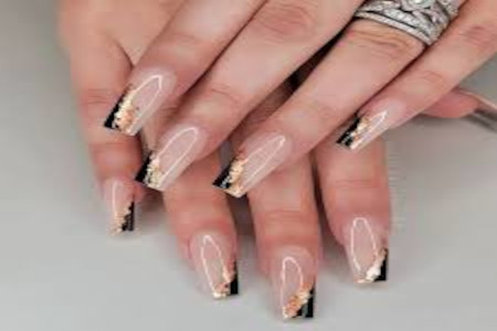 image pose capsules sur ongle